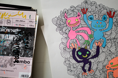 Bortusk's sketchbooks