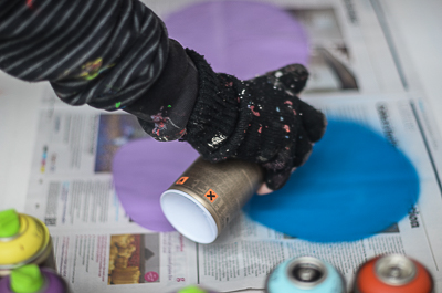 Bortusk at work in his studio