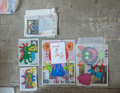 Monsters ready to be shot for Bortusk's website