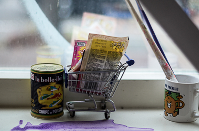 Inside Bortusk's studio - Detail