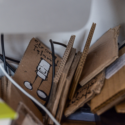 Inside My Dog Sighs' studio - Hug Man