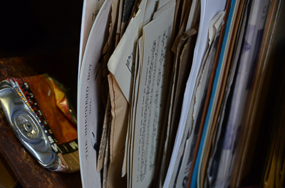 Inside My Dog Sighs' studio