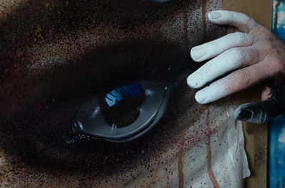 Work in progress by My DOg Sighs - Close-up on eye