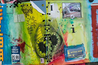 Inside My Dog SIghs' studio - Sketchbook