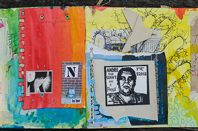 Inside My Dog Sighs' studio - Sketchbook