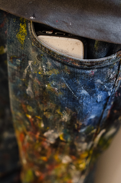 Inside My Dog Sighs' studio - Jeans