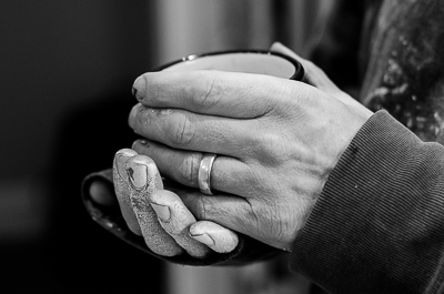 Inside My Dog Sighs' studio - Tea time again