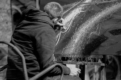 Inside Astro's studio - work in progress