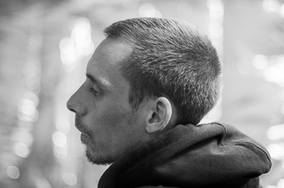 Astro in his studio - Concentration