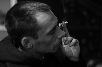 Astro in his studio - Close-up