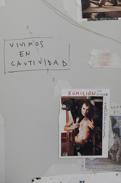 Inside Borondo's studio - Theme Board - detail