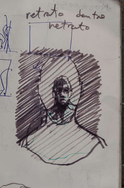 Inside Borondo's studio - Sketchbook