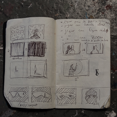 Inside Borondo's Studio - Sketchbook