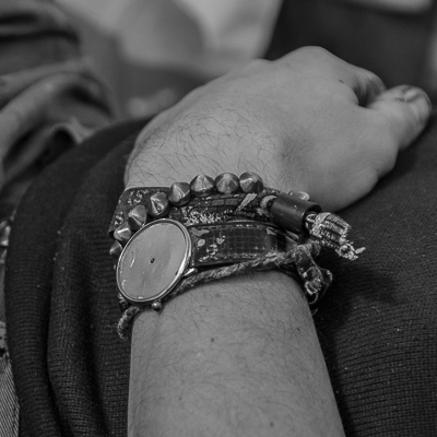 Borondo in his studio