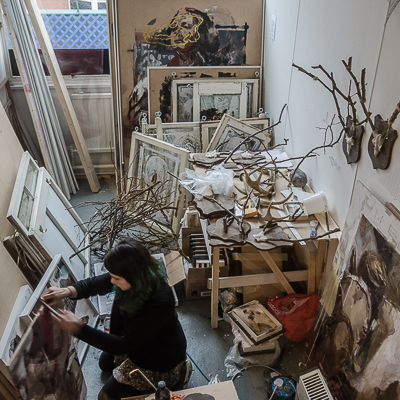 Inside Borondo's Studio - Carmen Main