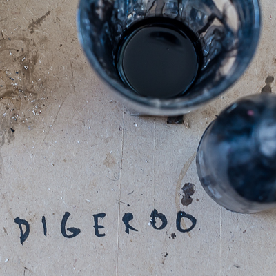 Inside Borondo's studio - Ink