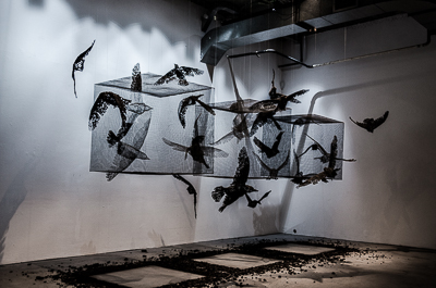 Opening Night - Animal Exhibition - Edoardo Tresoldi's installation - Control