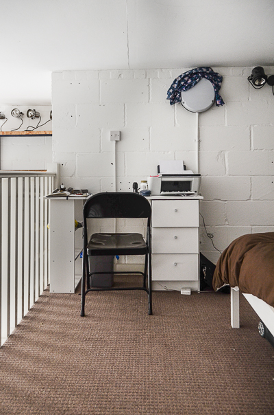 Jimmy C's mezzanine desk