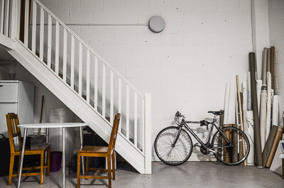 Inside Jimmy C's studio