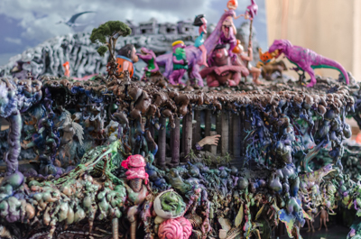 Inside Ron English's studio - dorama -