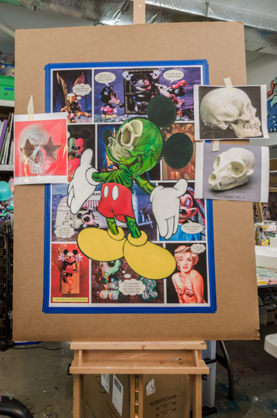 Work in progress - xray Mickey Mouse