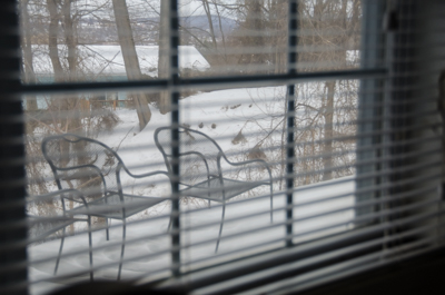 View from Ron ENglish's studio