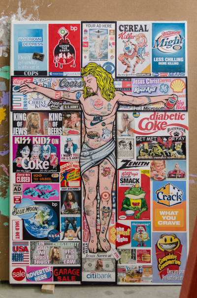 Inside Ron English's studio - Brand Loyalty