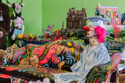 Inside Ron English's second studio