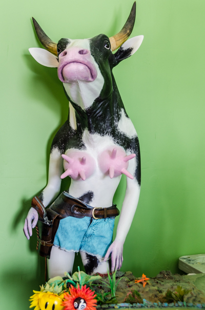 Inside Ron English's second studio - Cathy Cowgirl