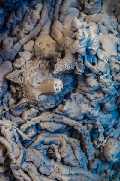 Inside Ron English's second studio - Wolves