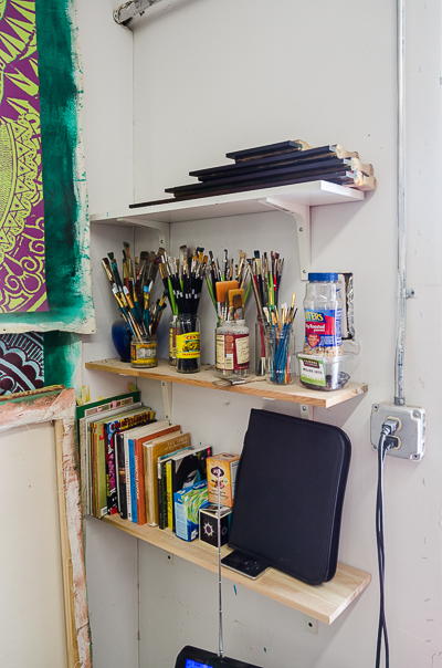 Inside Beau Stanton's studio - Books and Brushes