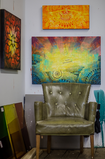 Inside Beau Stanton's studio