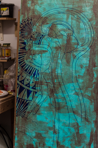 Work in progress - The Ornamented Man