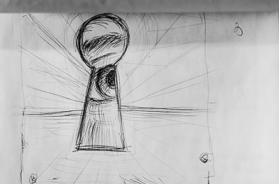 Inside Beau Stanton's studio - Sketch