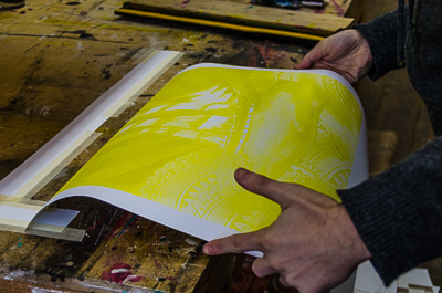 First layer of the Leviathan prints