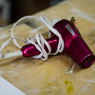 Inside Beau Stanton's studio - The dryier