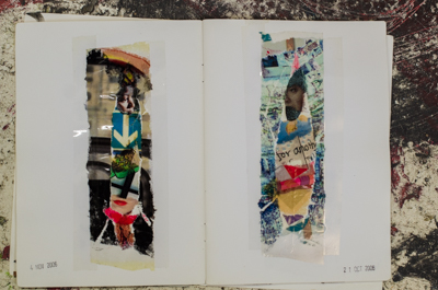 Art Scotch (tape art) sketchbook