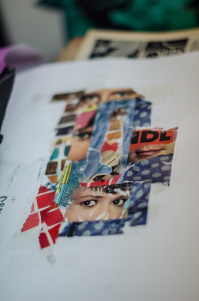 Art Scotch (tape art) sketchbook