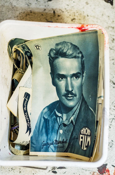 Mon Film magazine, in a bucket - part of FKDL's collection