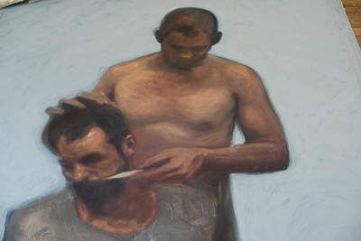 Knife - Oil on Canvas